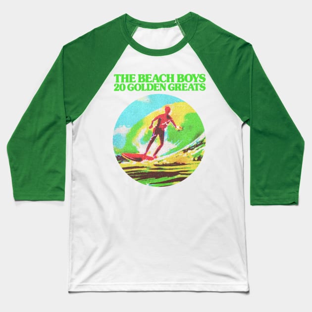 Beach Boys golden greats Baseball T-Shirt by HAPPY TRIP PRESS